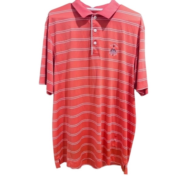 Cutter & Buck Merion U.S. Open 2013 XL –Classic Striped Performance Golf Shirt - Picture 3 of 3